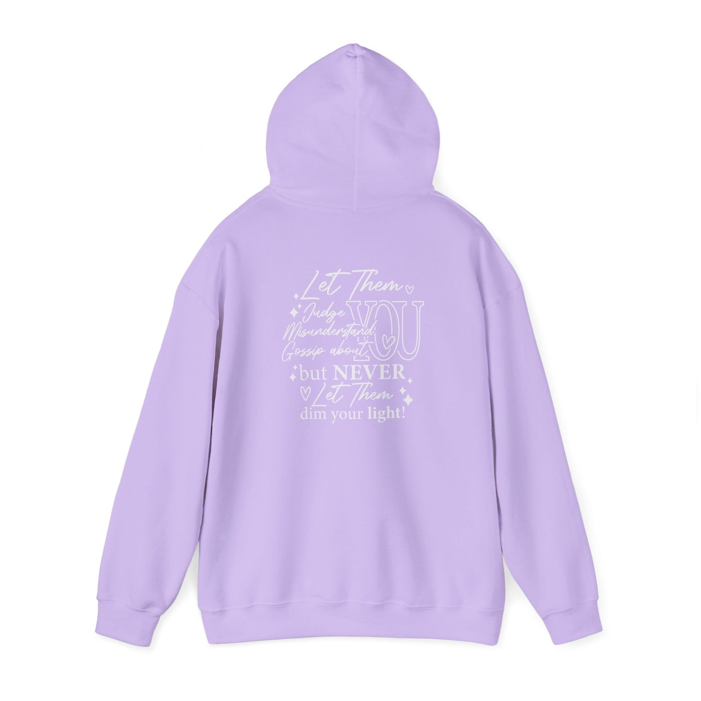 Let Them Unisex Hoodie Sweatshirt - Warm & Cozy Inspirational Design - sizes S - 5X