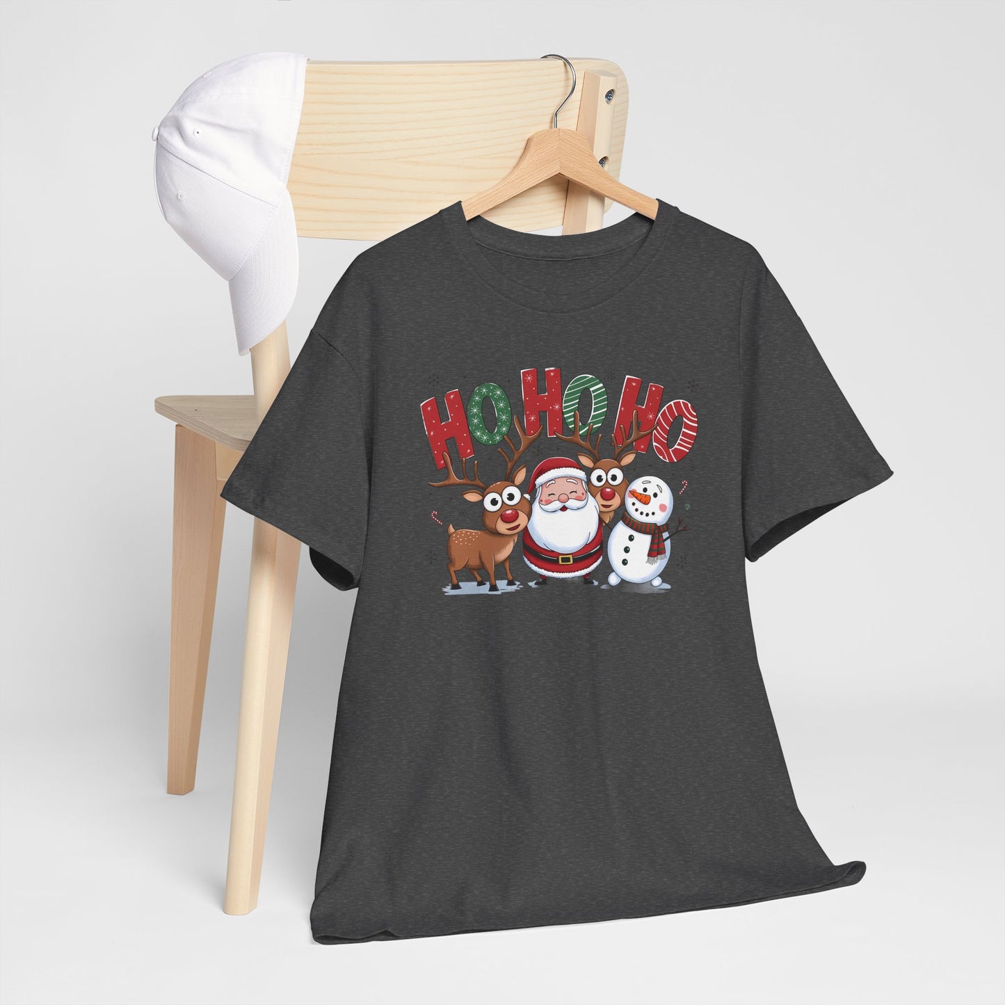 HoHoHo Unisex Heavy Cotton Tee - sizes S - 5X