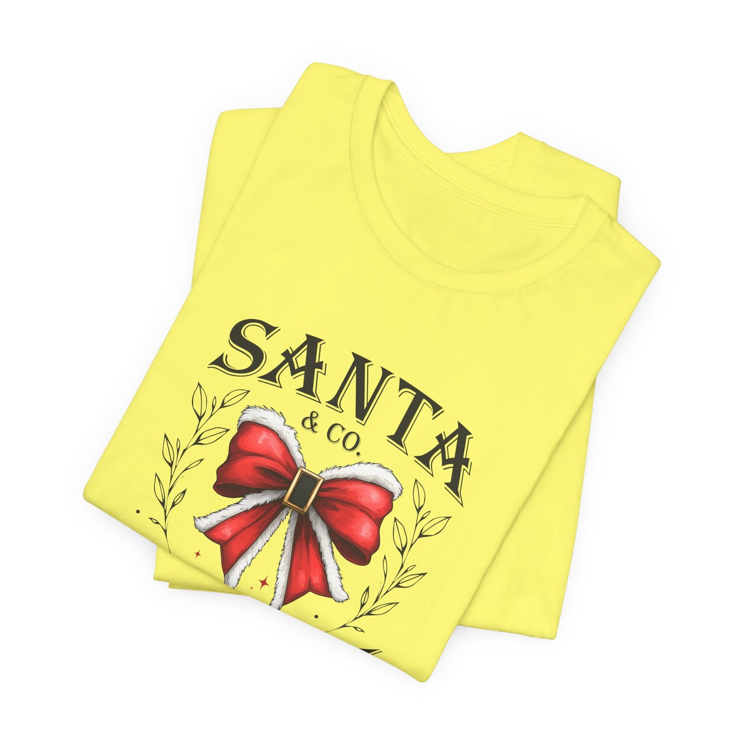 Santa and Co Merry Christmas Unisex Jersey Short Sleeve Tee - sizes S - 3X