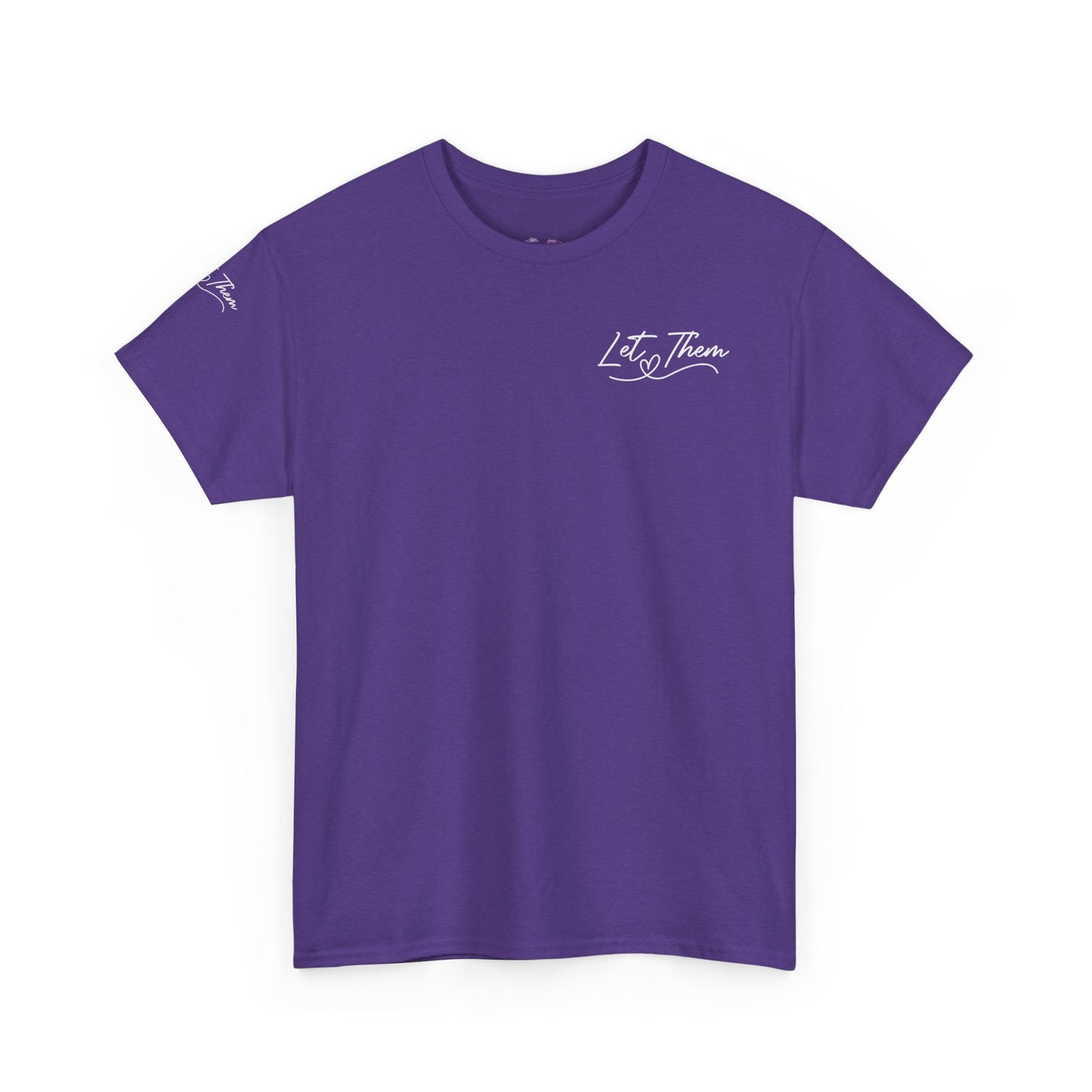 Let Them Unisex Heavy Cotton Tee