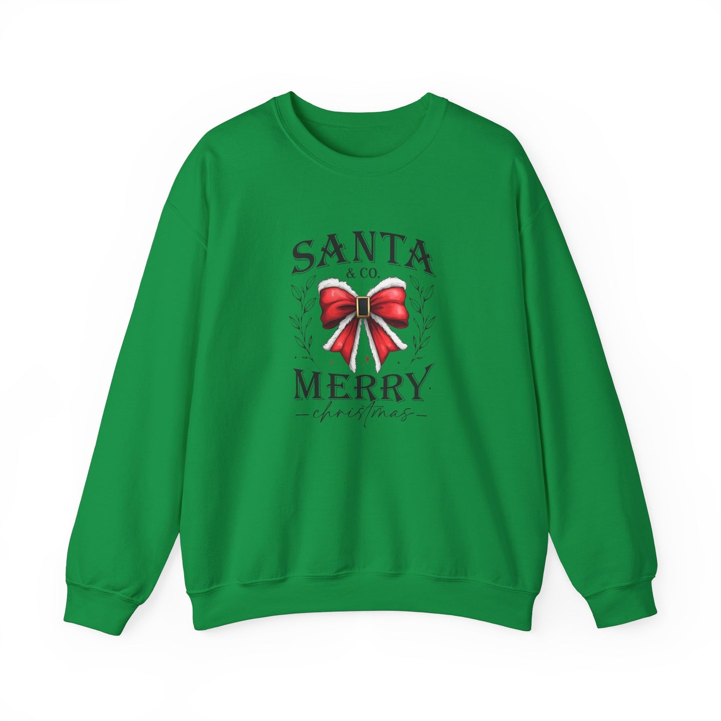 Santa and Co Merry Christmas Unisex Heavy Blend™ Crewneck Sweatshirt - sizes S - 3X
