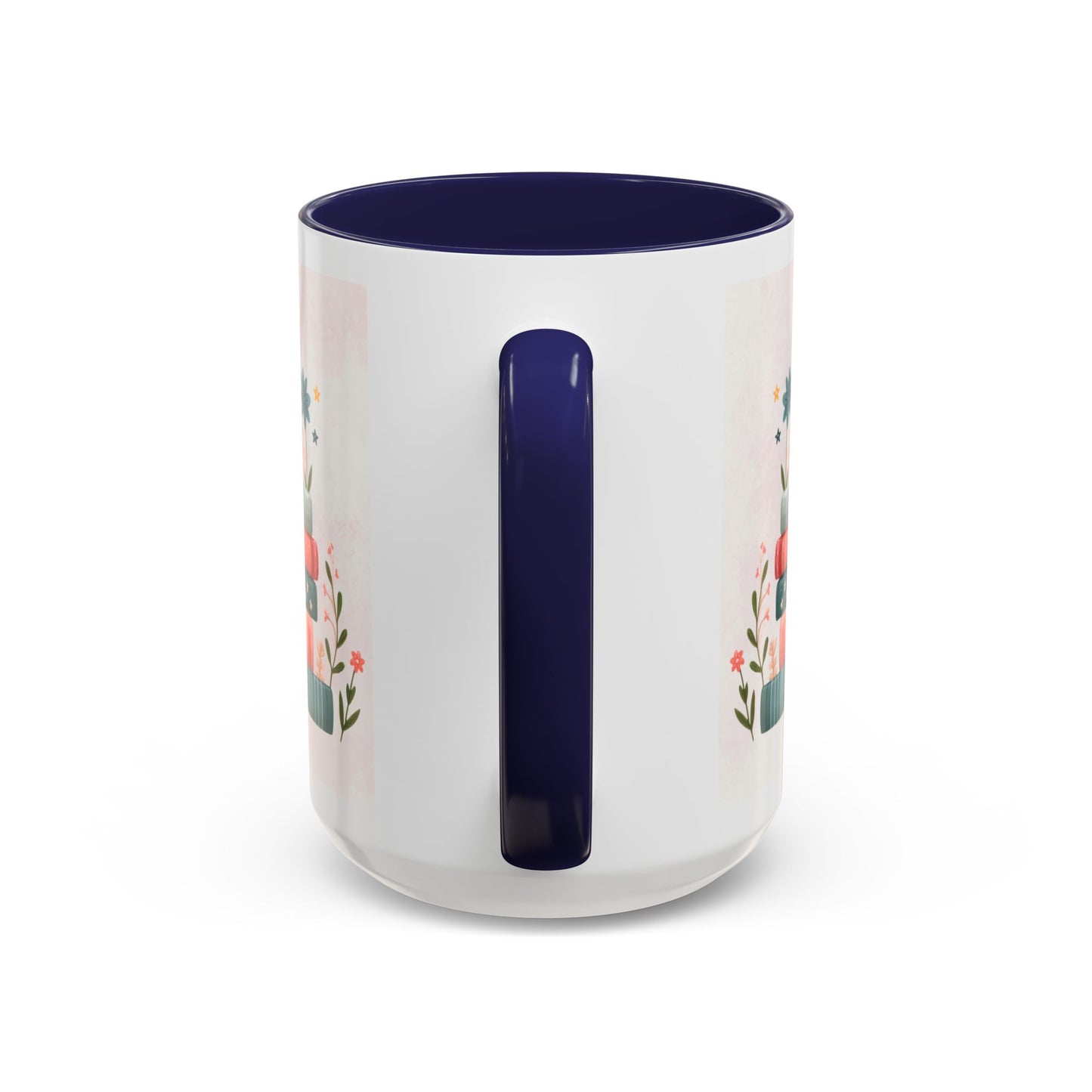 Mug - Booktrovert Pretty Floral Ceramic Coffee Mug (11oz, 15oz)