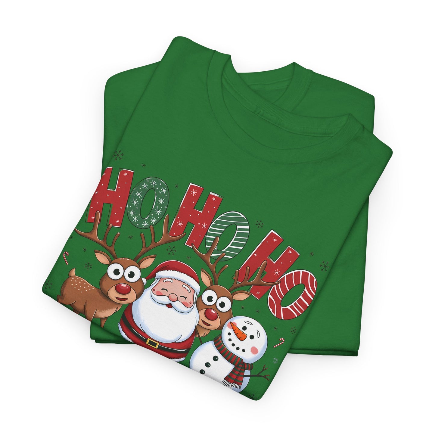 HoHoHo Unisex Heavy Cotton Tee - sizes S - 5X
