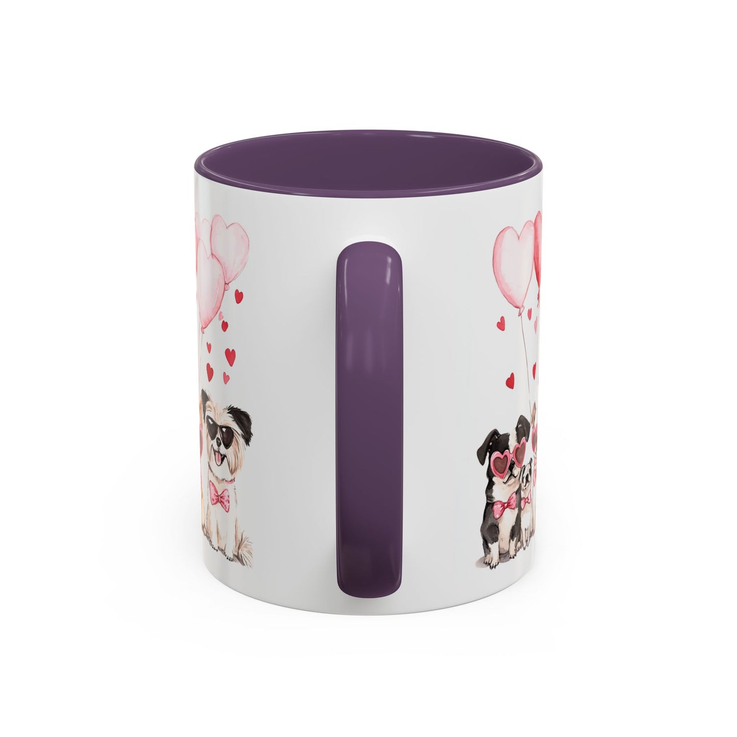 Puppy Love Valentine's Day Coffee Mug (11, 15oz) version 2