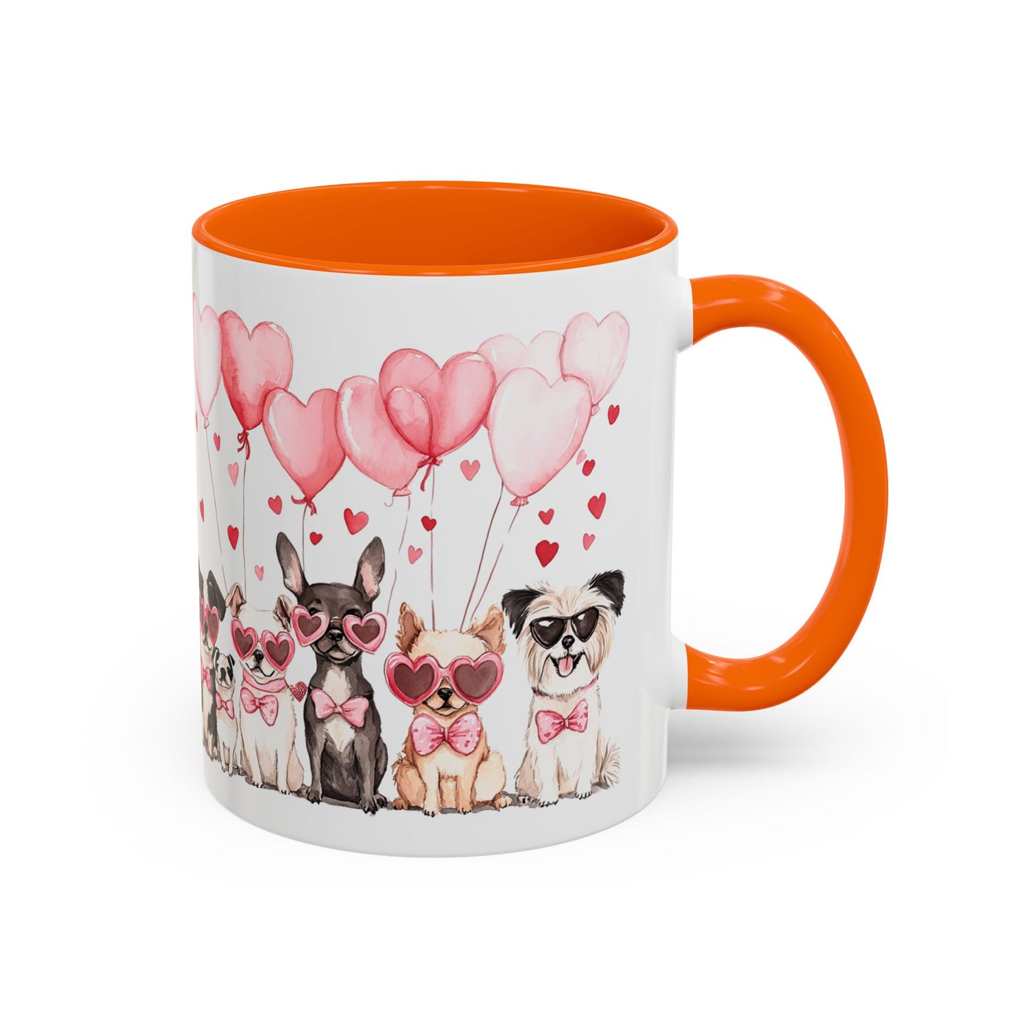 Puppy Love Valentine's Day Coffee Mug (11, 15oz) version 2