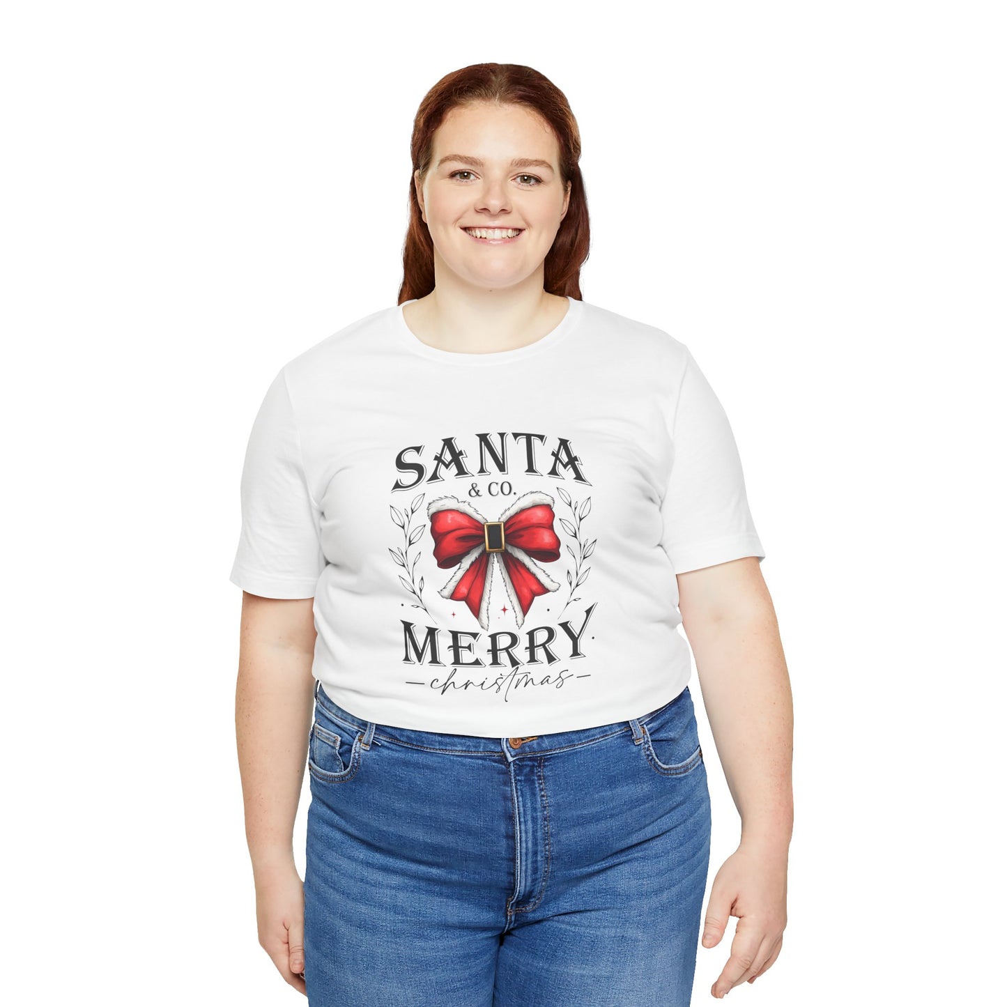 Santa and Co Merry Christmas Unisex Jersey Short Sleeve Tee - sizes S - 3X