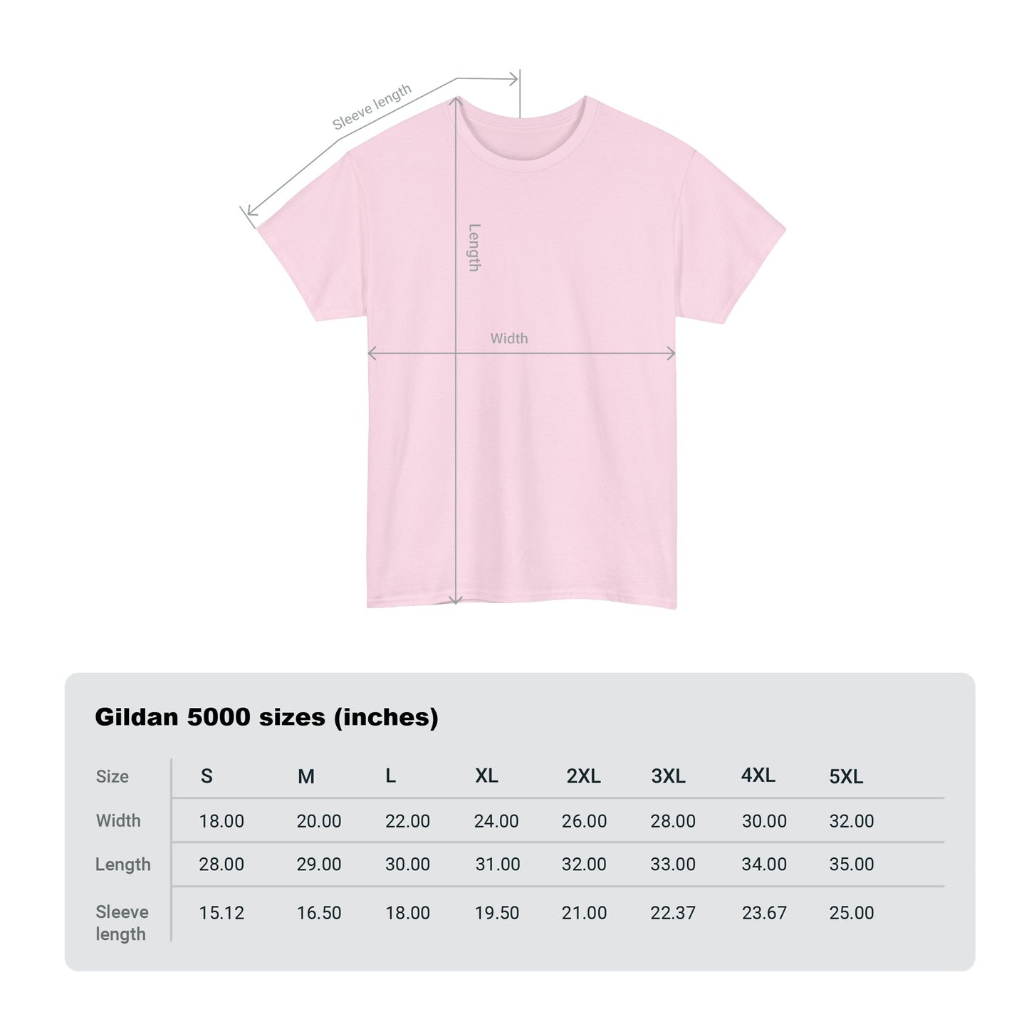 Hearts and Bows Unisex Heavy Cotton Tee - sizes S - 5X