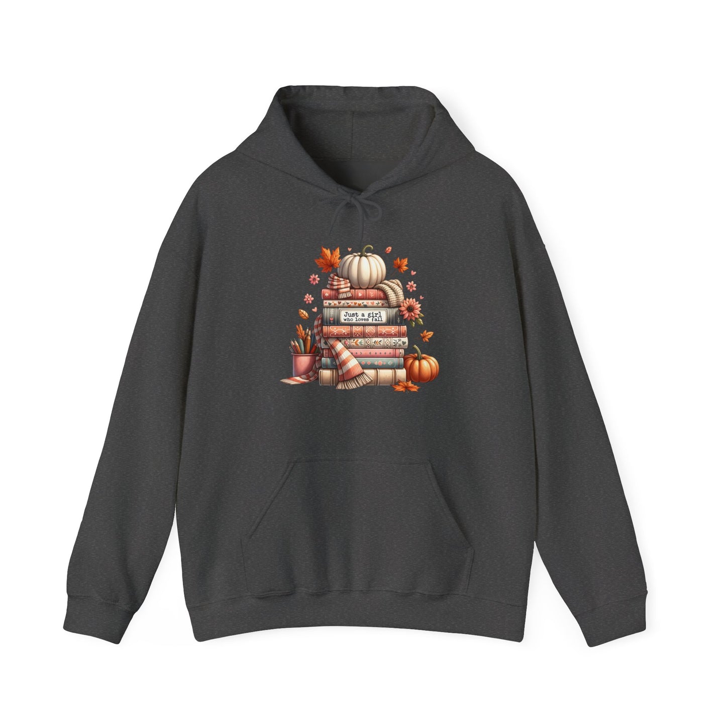 Just a Girl Who Loves Fall Unisex Heavy Blend™ Hooded Sweatshirt