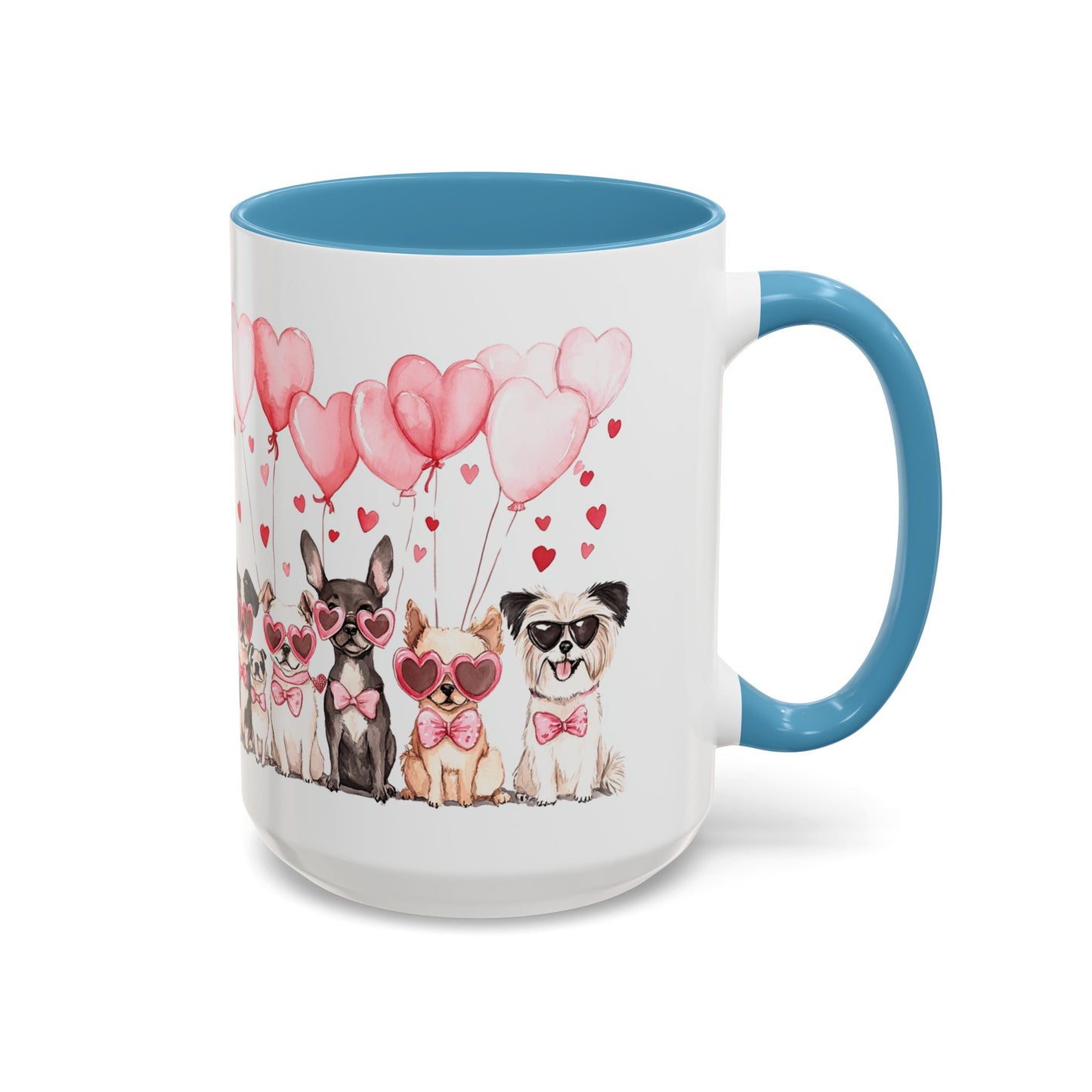 Puppy Love Valentine's Day Coffee Mug (11, 15oz) version 2