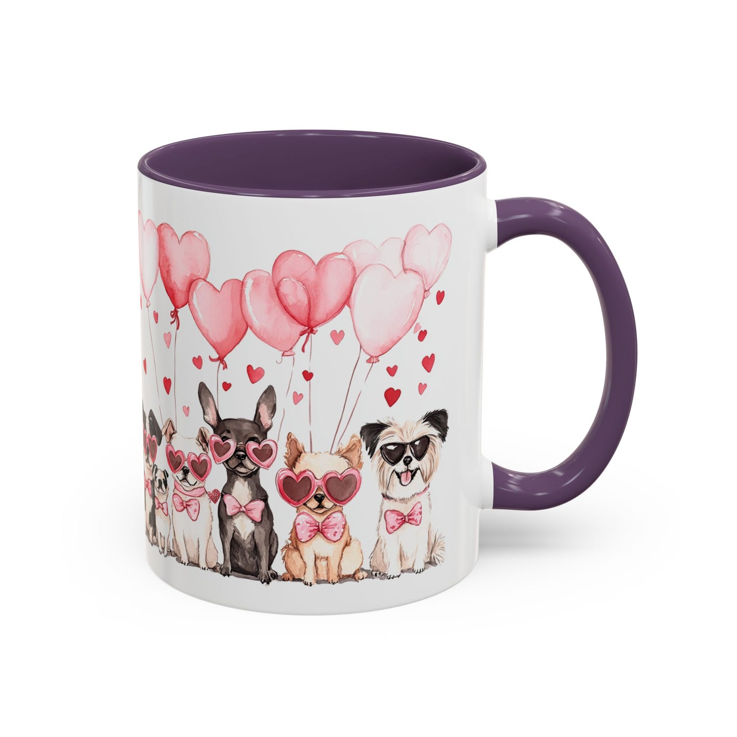 Puppy Love Valentine's Day Coffee Mug (11, 15oz) version 2