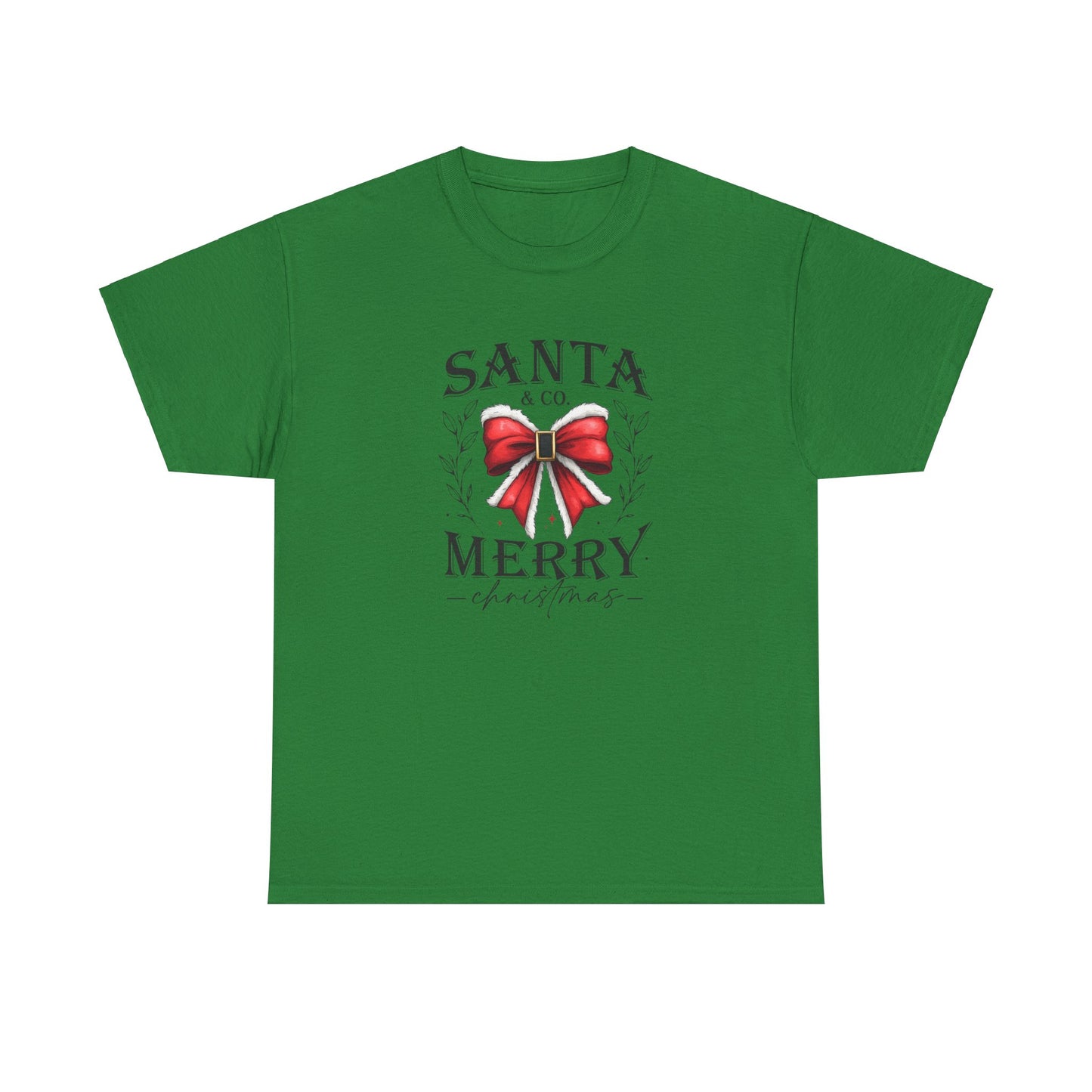 Santa and Company Merry Christmas Unisex Heavy Cotton Tee - sizes S - 5X