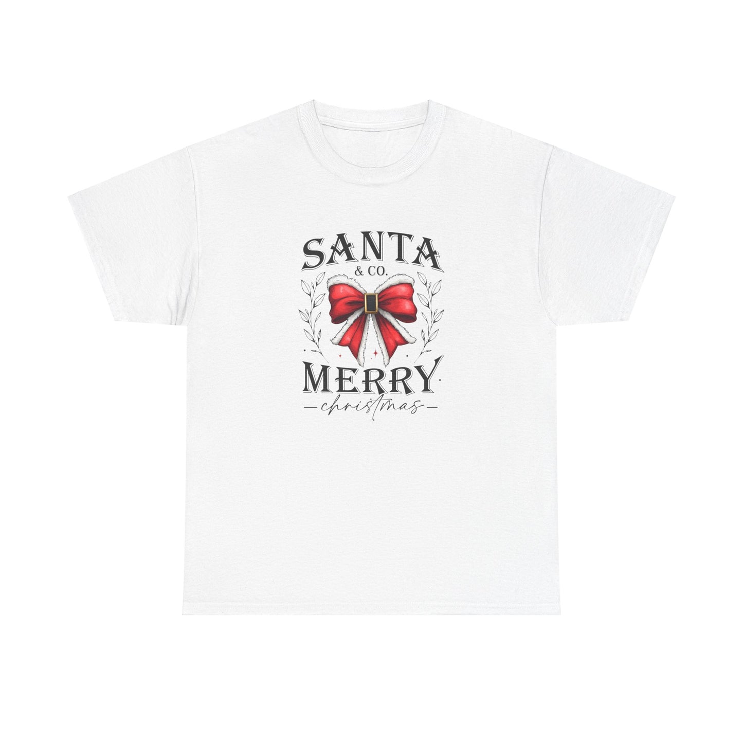 Santa and Company Merry Christmas Unisex Heavy Cotton Tee - sizes S - 5X