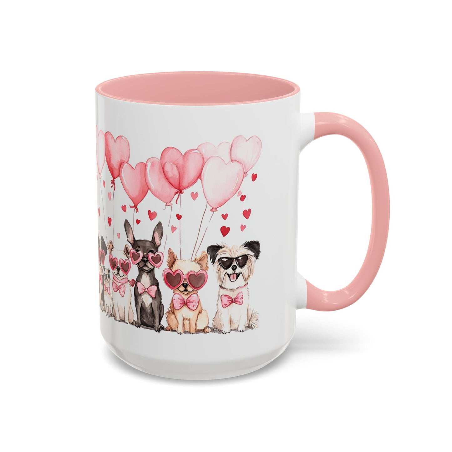 Puppy Love Valentine's Day Coffee Mug (11, 15oz) version 2