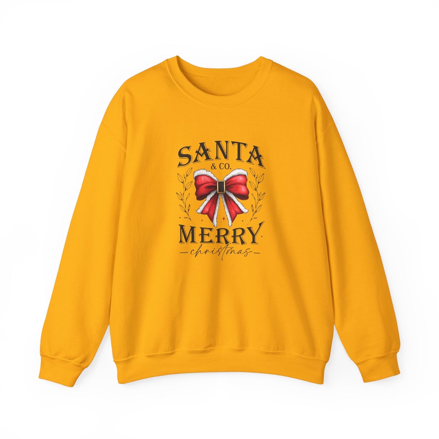 Santa and Co Merry Christmas Unisex Heavy Blend™ Crewneck Sweatshirt - sizes S - 3X