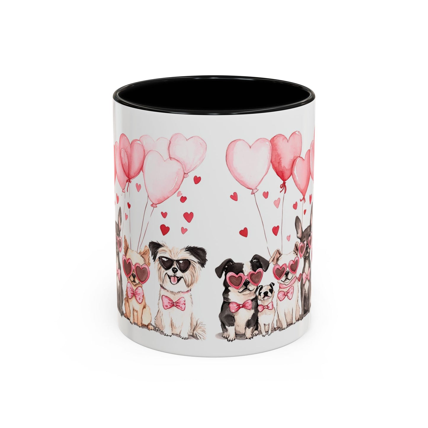 Puppy Love Valentine's Day Coffee Mug (11, 15oz) version 2