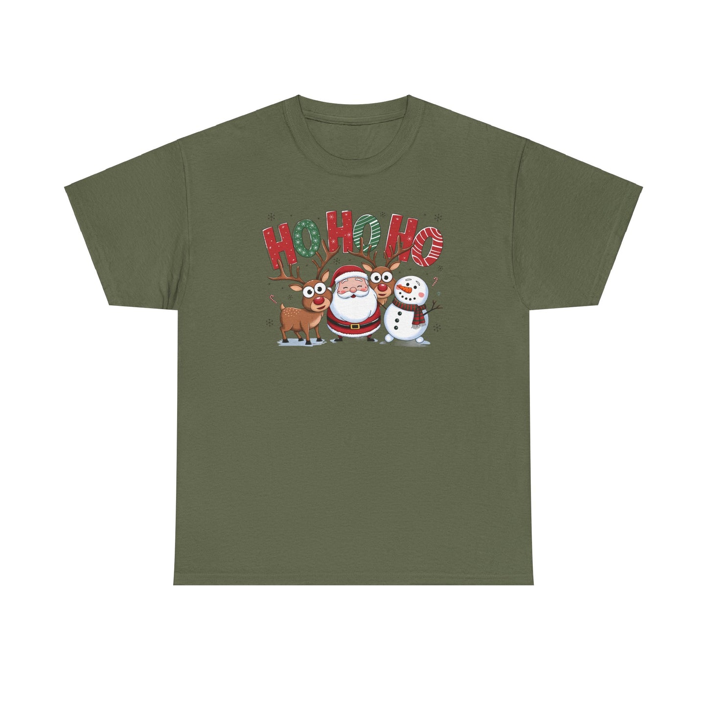 HoHoHo Unisex Heavy Cotton Tee - sizes S - 5X