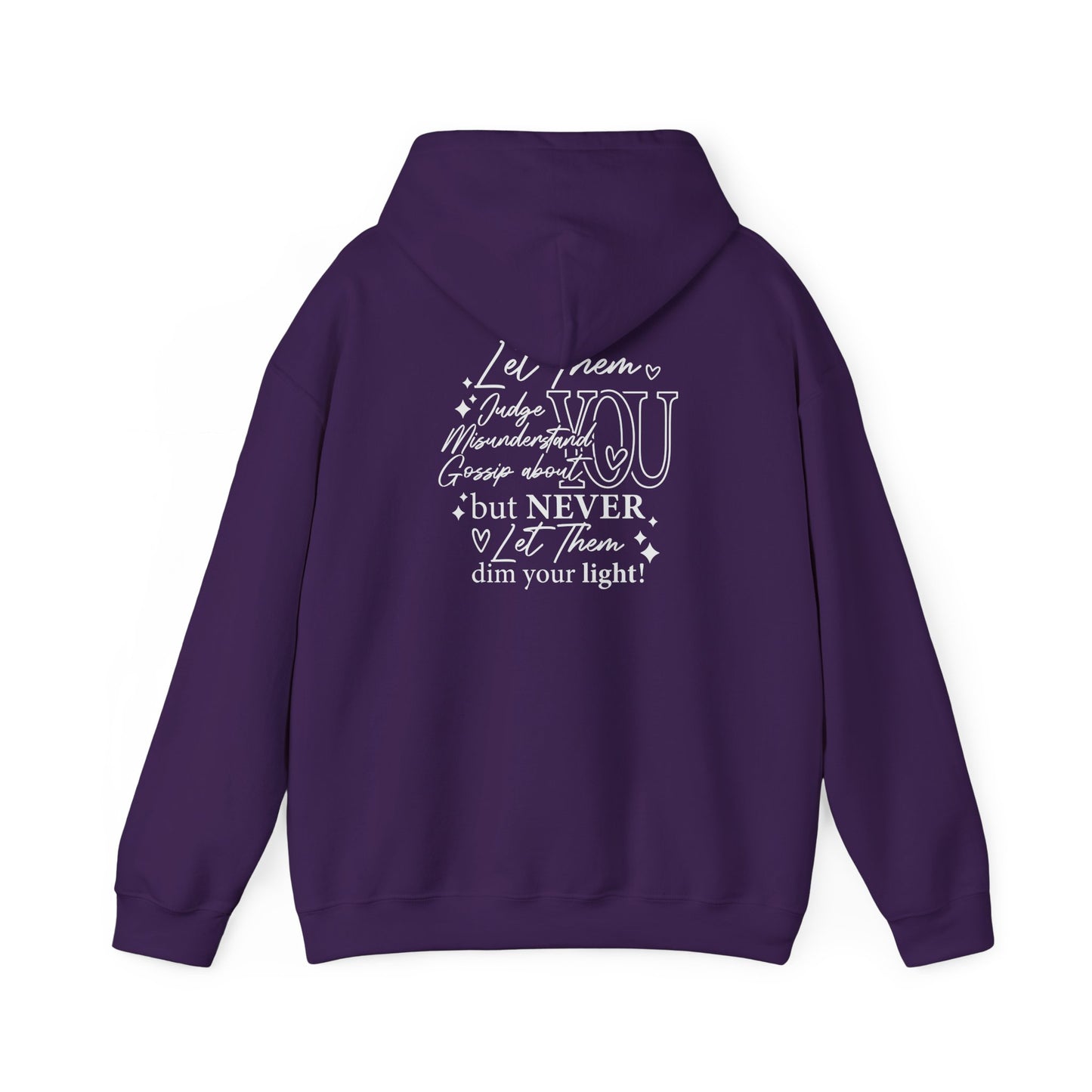 Let Them Unisex Hoodie Sweatshirt - Warm & Cozy Inspirational Design - sizes S - 5X