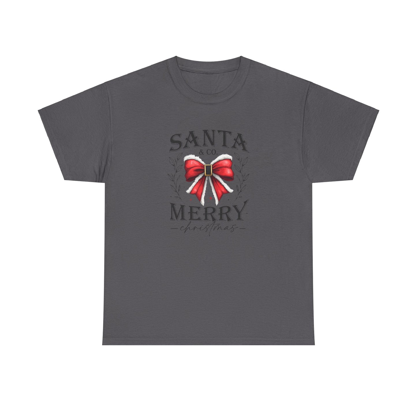 Santa and Company Merry Christmas Unisex Heavy Cotton Tee - sizes S - 5X