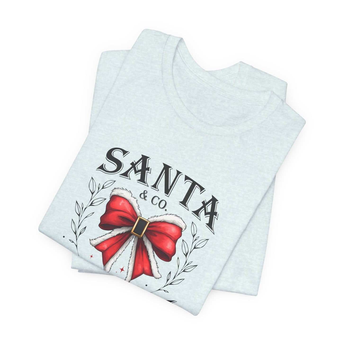 Santa and Co Merry Christmas Unisex Jersey Short Sleeve Tee - sizes S - 3X