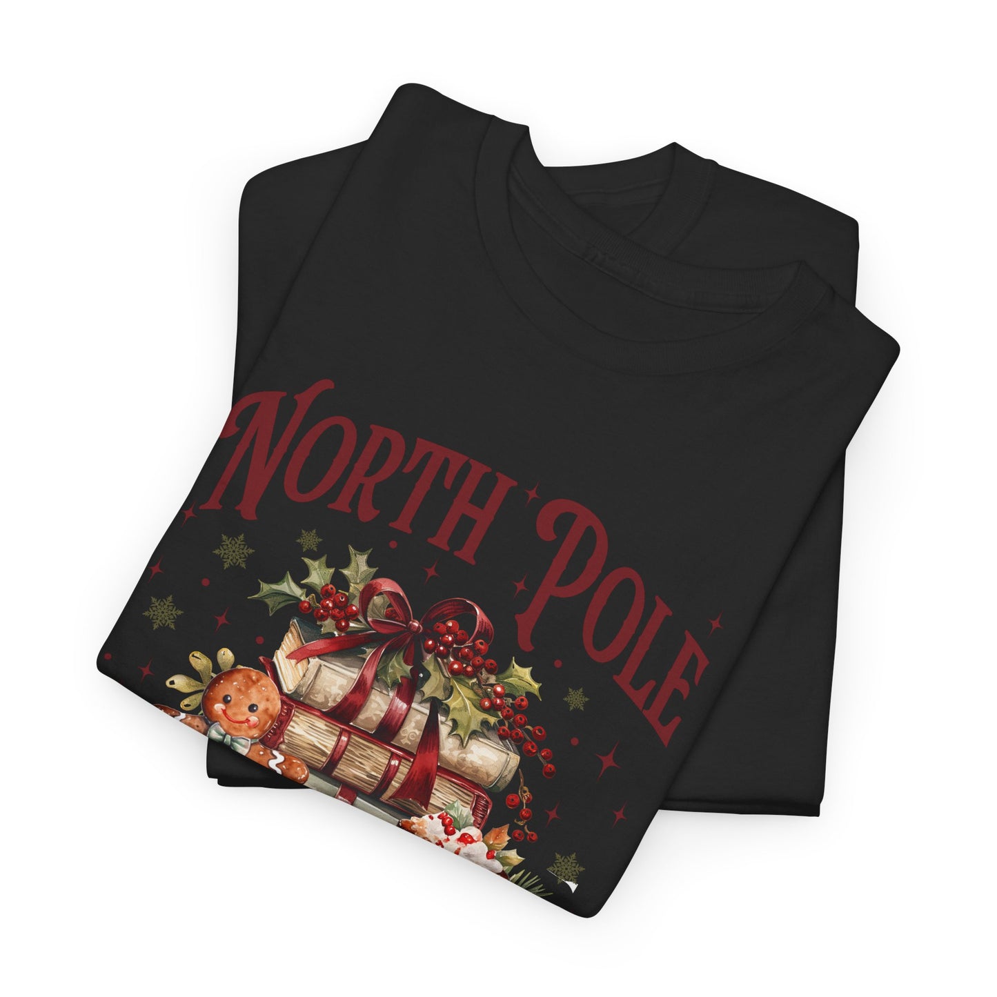 North Pole Book Club Unisex Heavy Cotton Tee - sizes S - 3X
