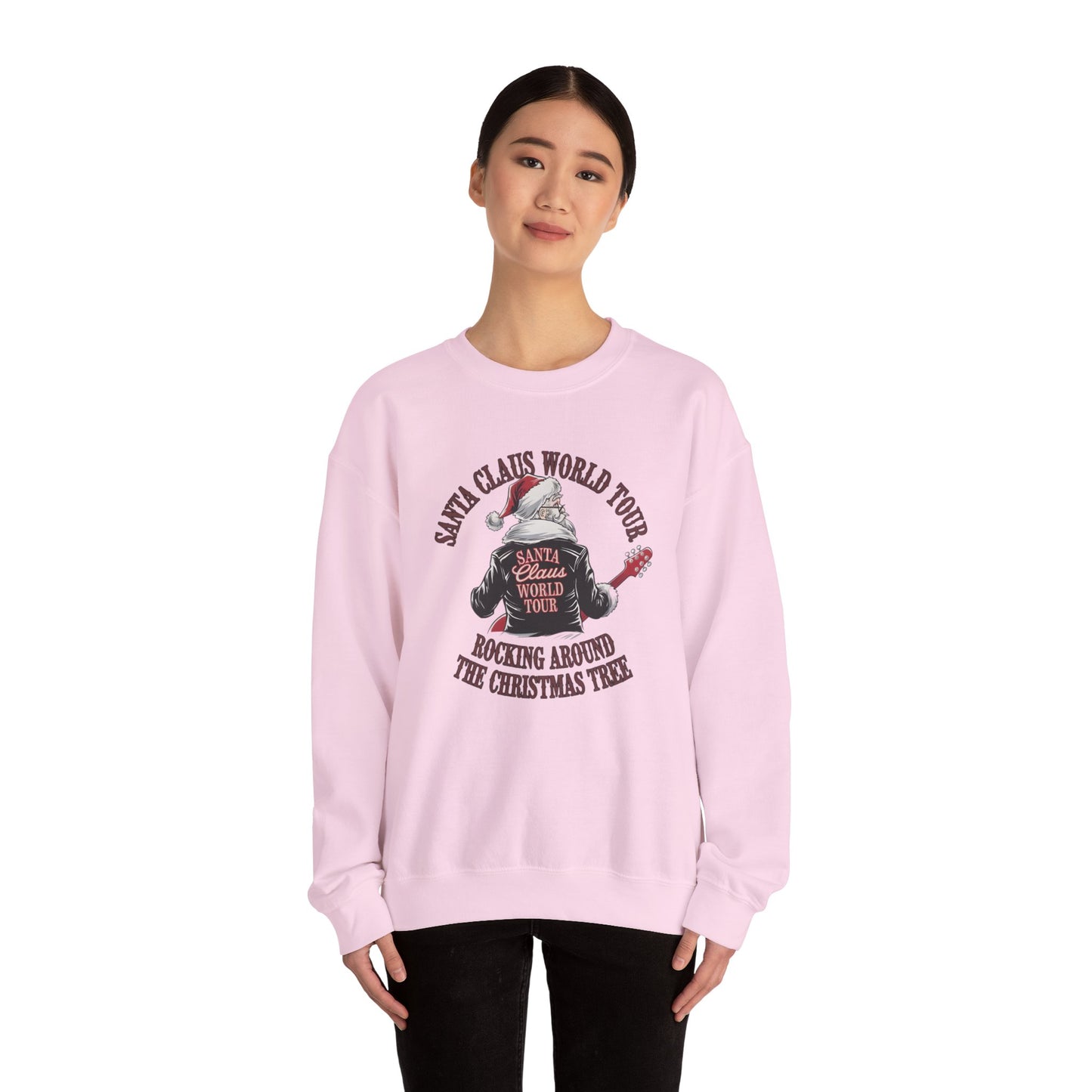 Santa Claus World Tour Unisex Heavy Blend™ Crewneck Sweatshirt - sizes S-3X