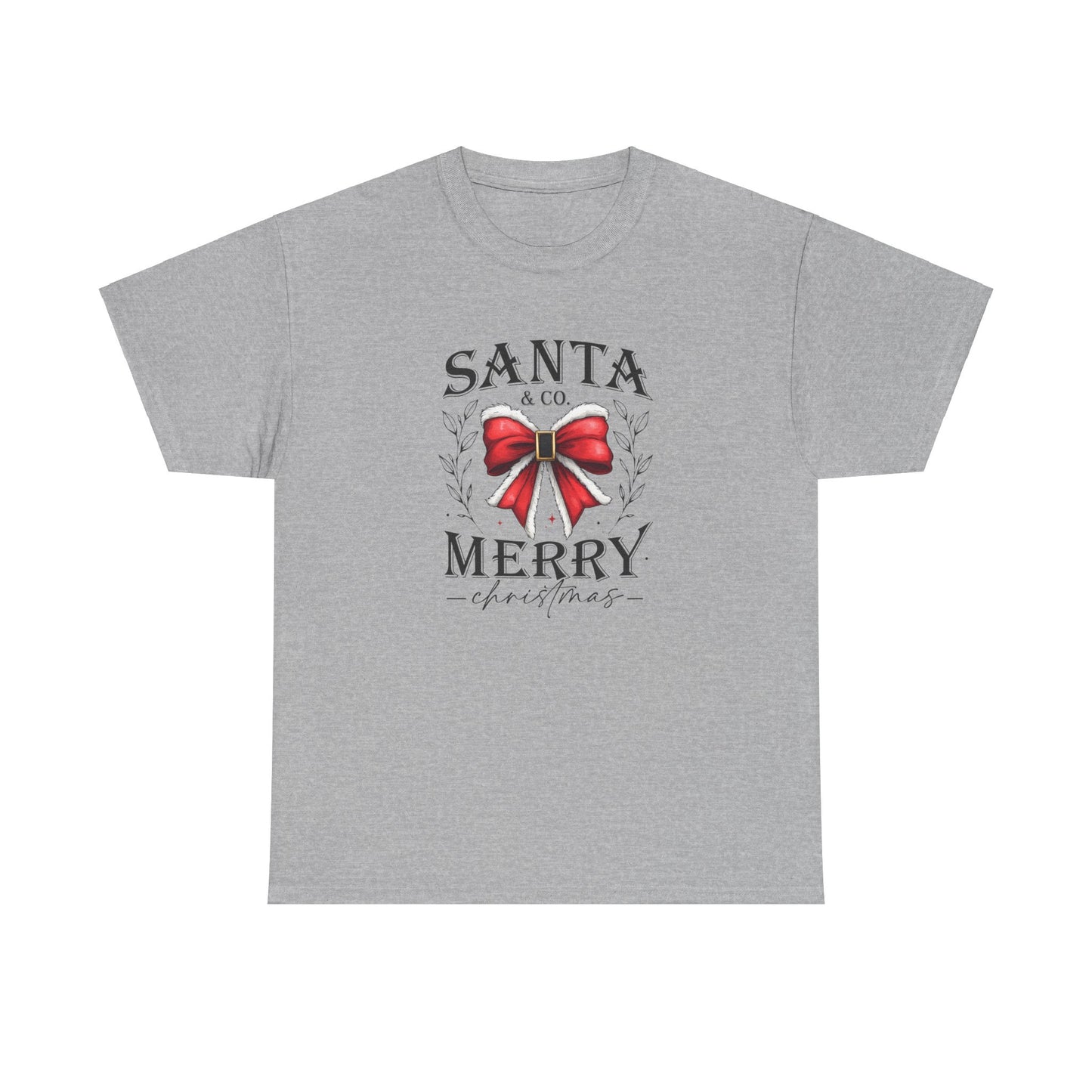 Santa and Company Merry Christmas Unisex Heavy Cotton Tee - sizes S - 5X
