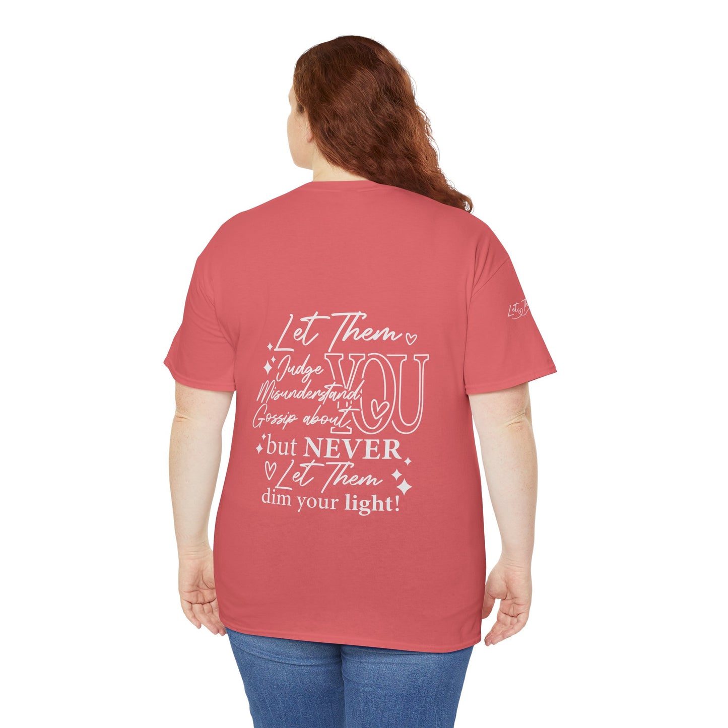 Let Them Unisex Heavy Cotton Tee