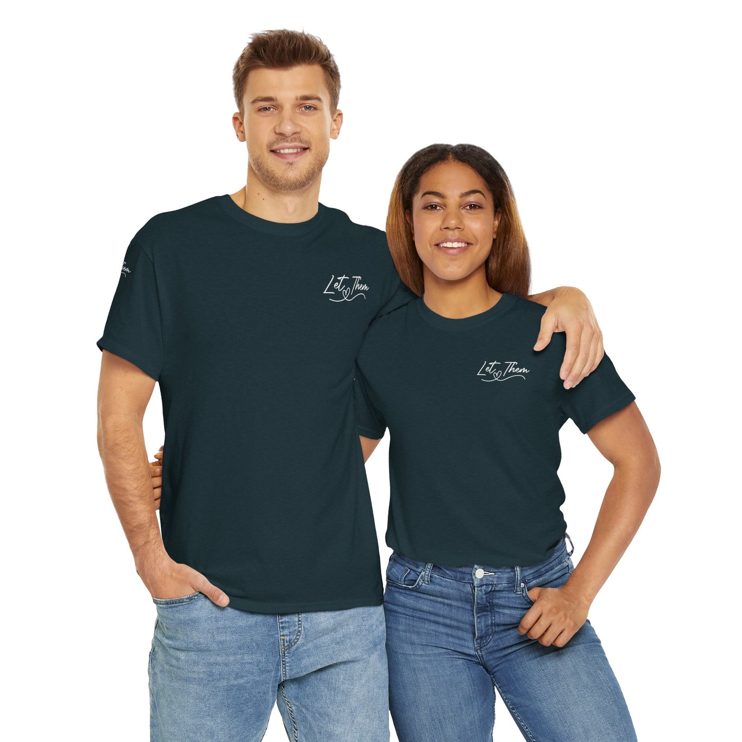 Let Them Unisex Heavy Cotton Tee
