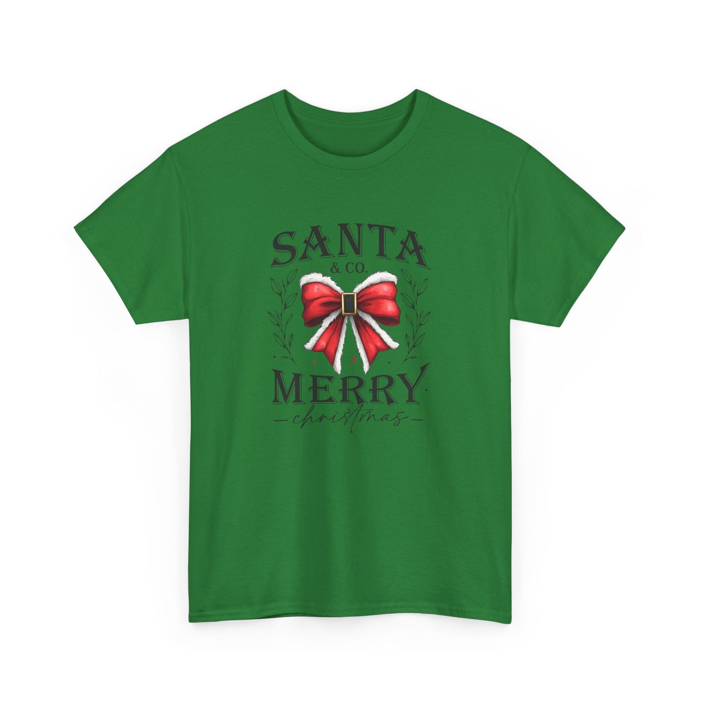 Santa and Company Merry Christmas Unisex Heavy Cotton Tee - sizes S - 5X