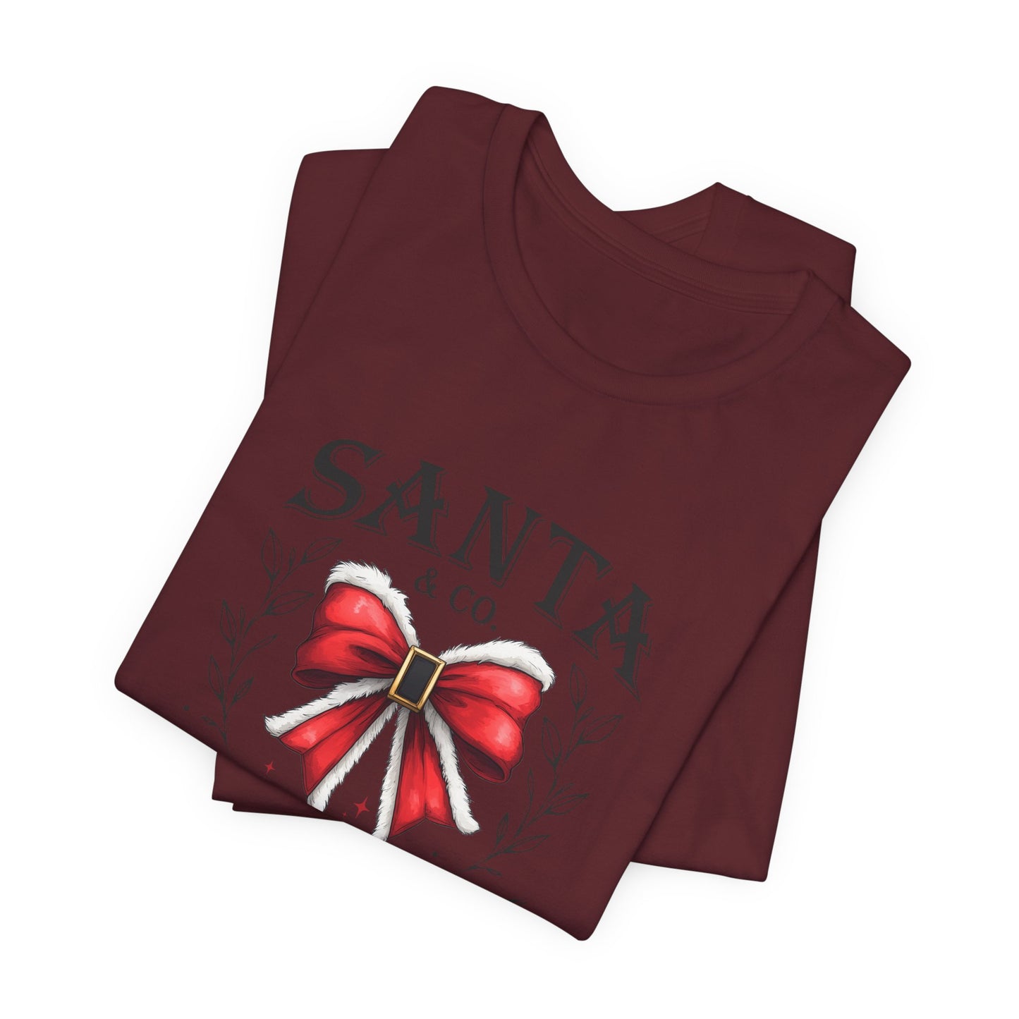Santa and Co Merry Christmas Unisex Jersey Short Sleeve Tee - sizes S - 5X