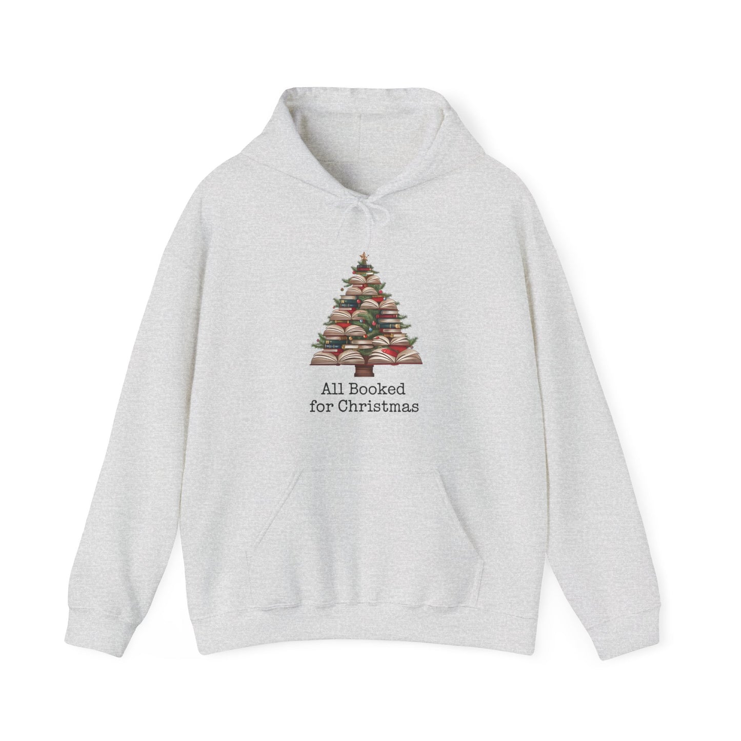 All Booked for Christmas Unisex Heavy Blend™ Hooded Sweatshirt - sizes S - 3X
