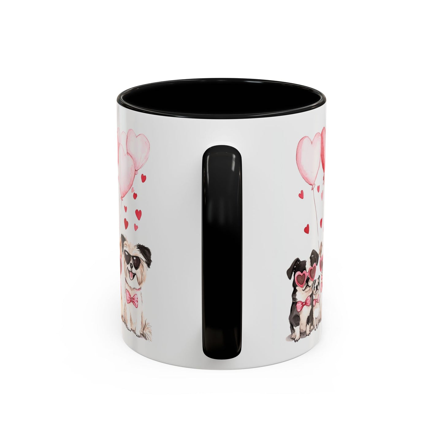 Puppy Love Valentine's Day Coffee Mug (11, 15oz) version 2