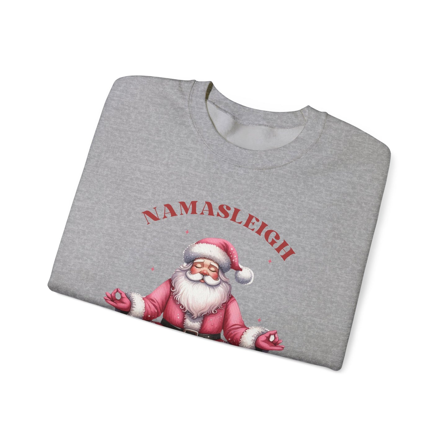 Santa Namasleigh Unisex Heavy Blend™ Crewneck Sweatshirt - size S - 3X