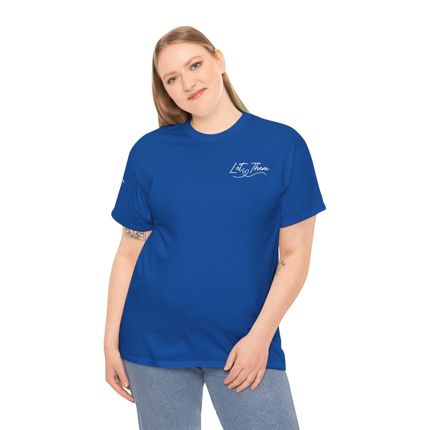Let Them Unisex Heavy Cotton Tee