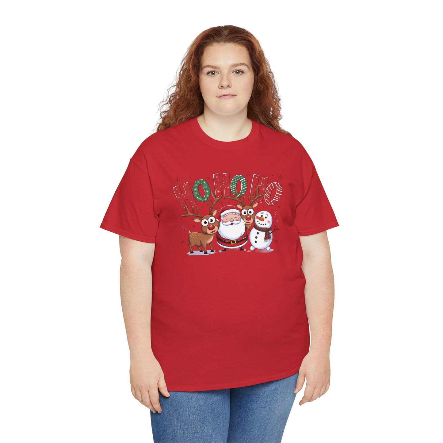 HoHoHo Unisex Heavy Cotton Tee - sizes S - 5X