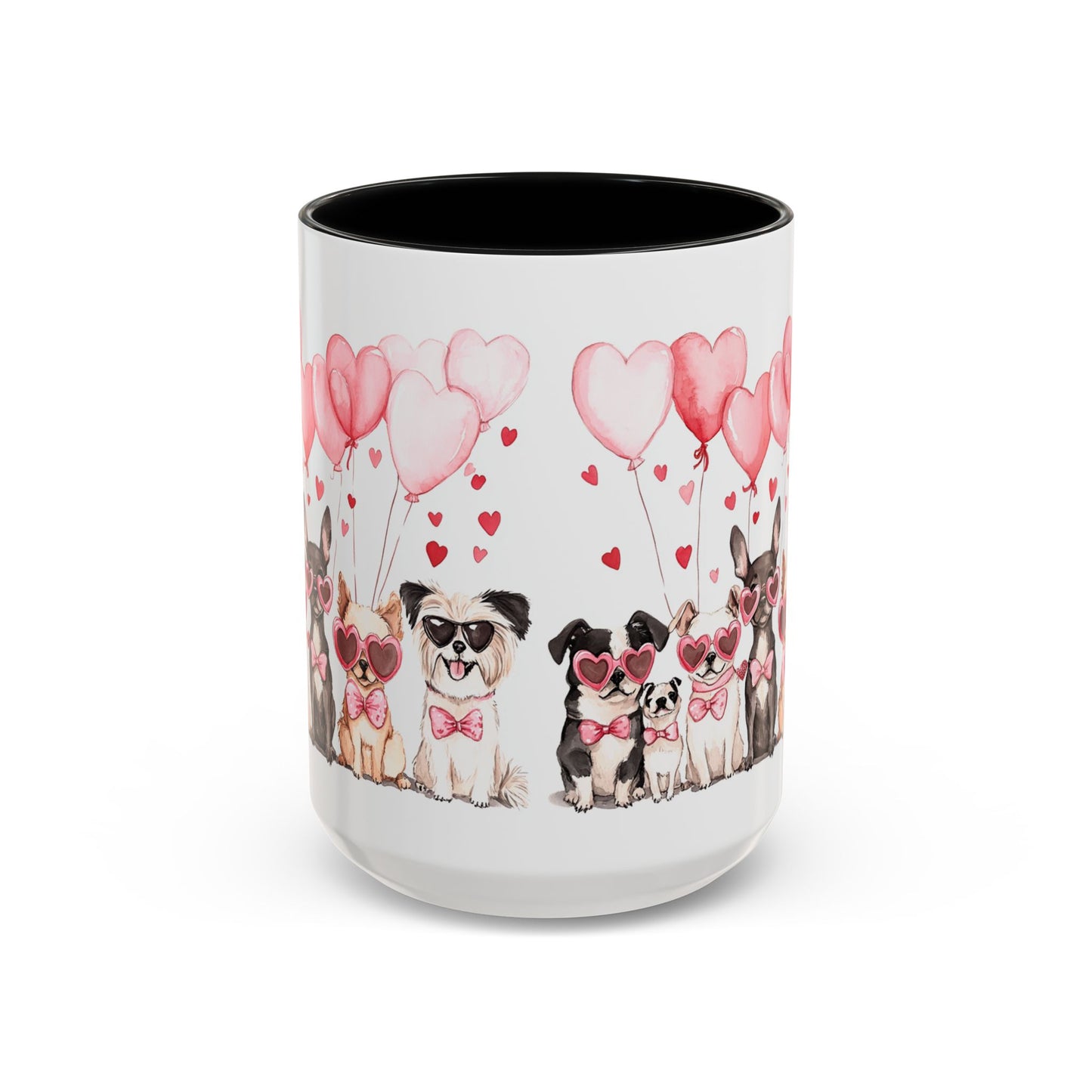Puppy Love Valentine's Day Coffee Mug (11, 15oz) version 2