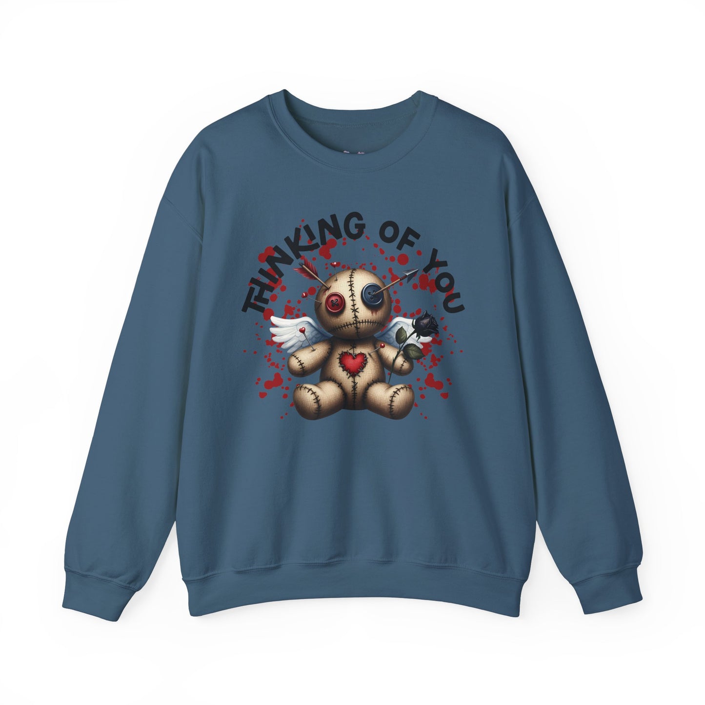 Anti-Valentine Thinking of You Unisex Heavy Blend™ Crewneck Sweatshirt - S - 5X