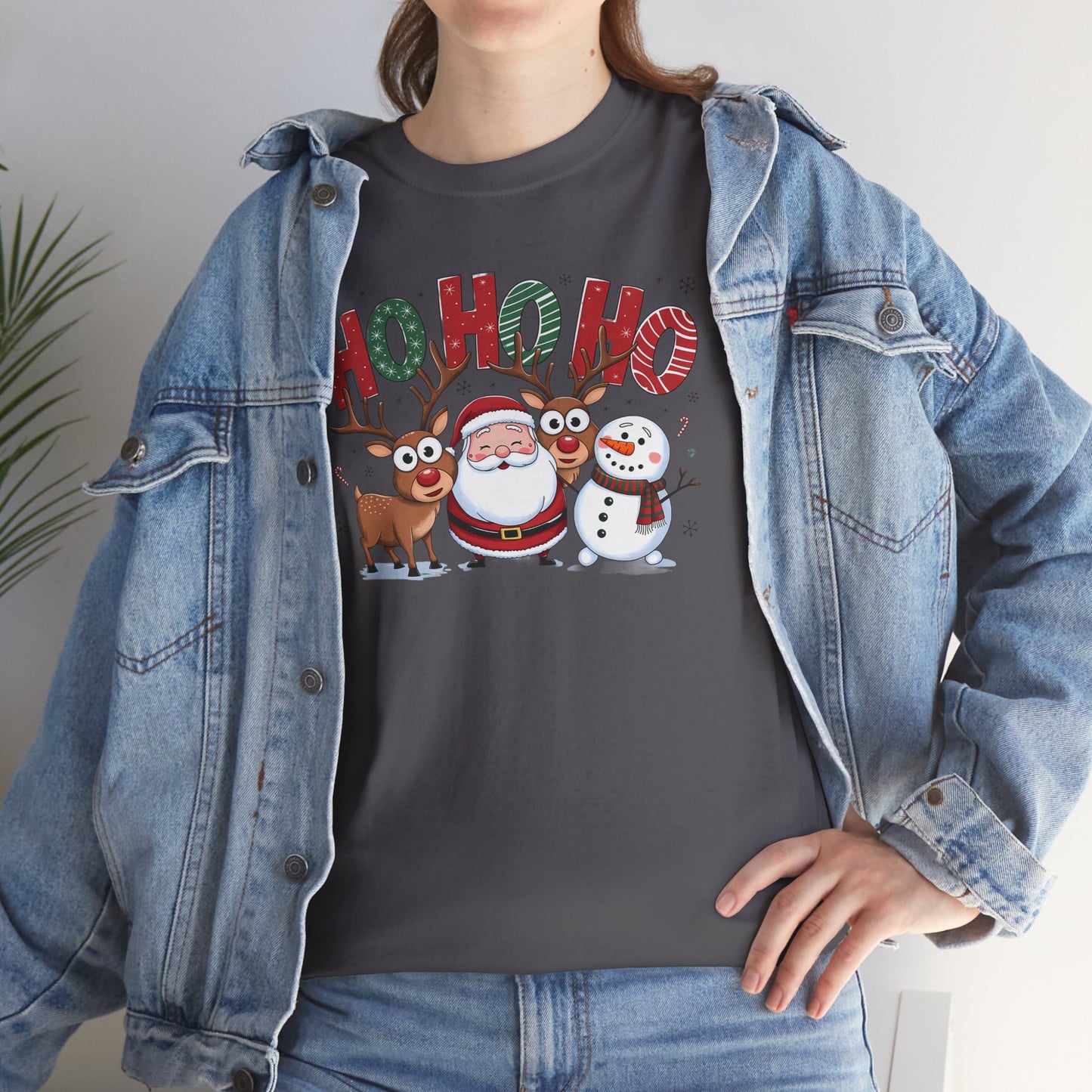 HoHoHo Unisex Heavy Cotton Tee - sizes S - 5X