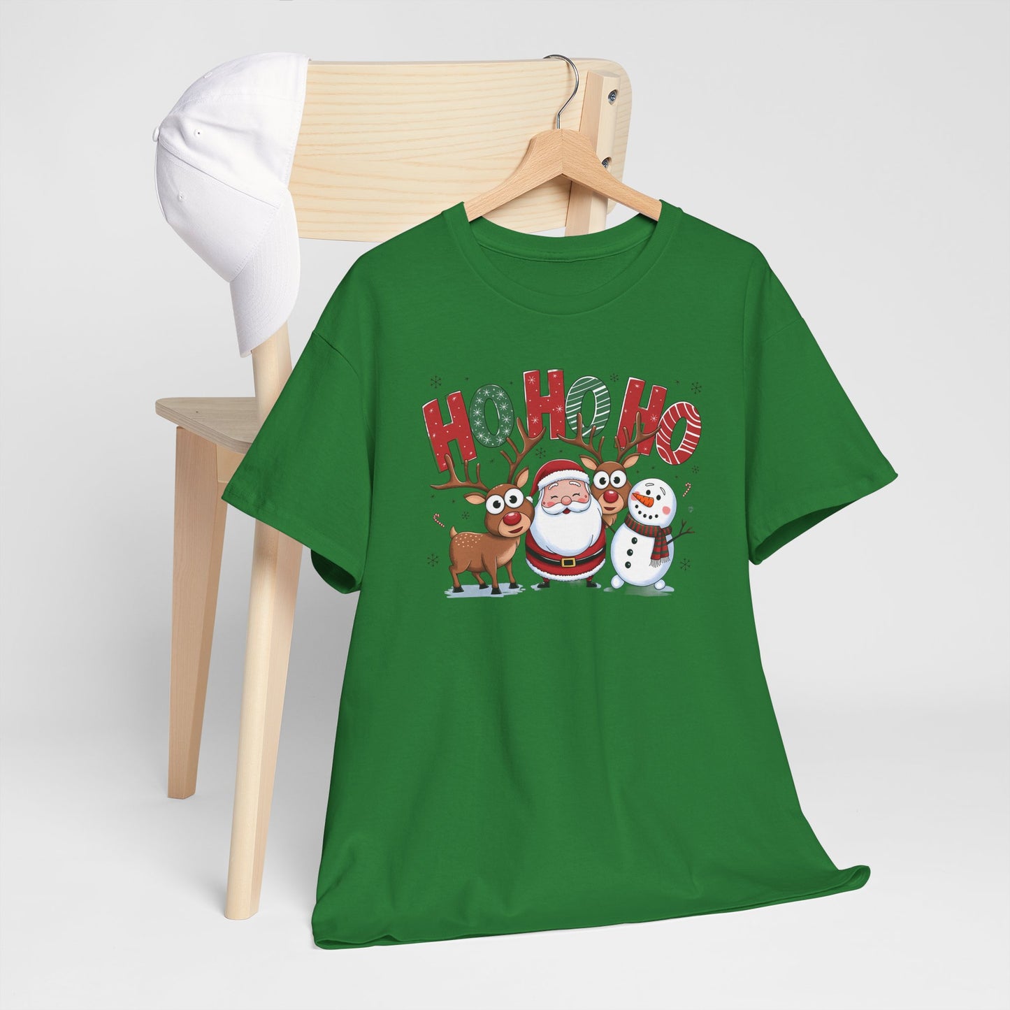 HoHoHo Unisex Heavy Cotton Tee - sizes S - 5X