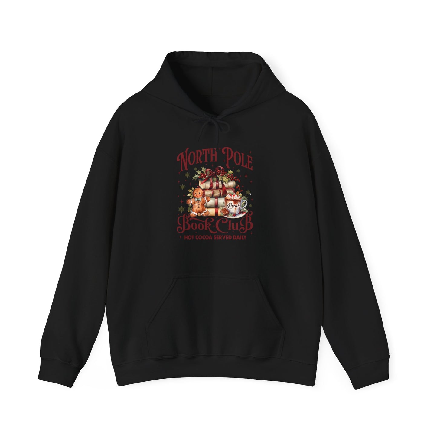 North Pole Book Club Unisex Heavy Blend™ Hooded Sweatshirt - sizes S - 5X