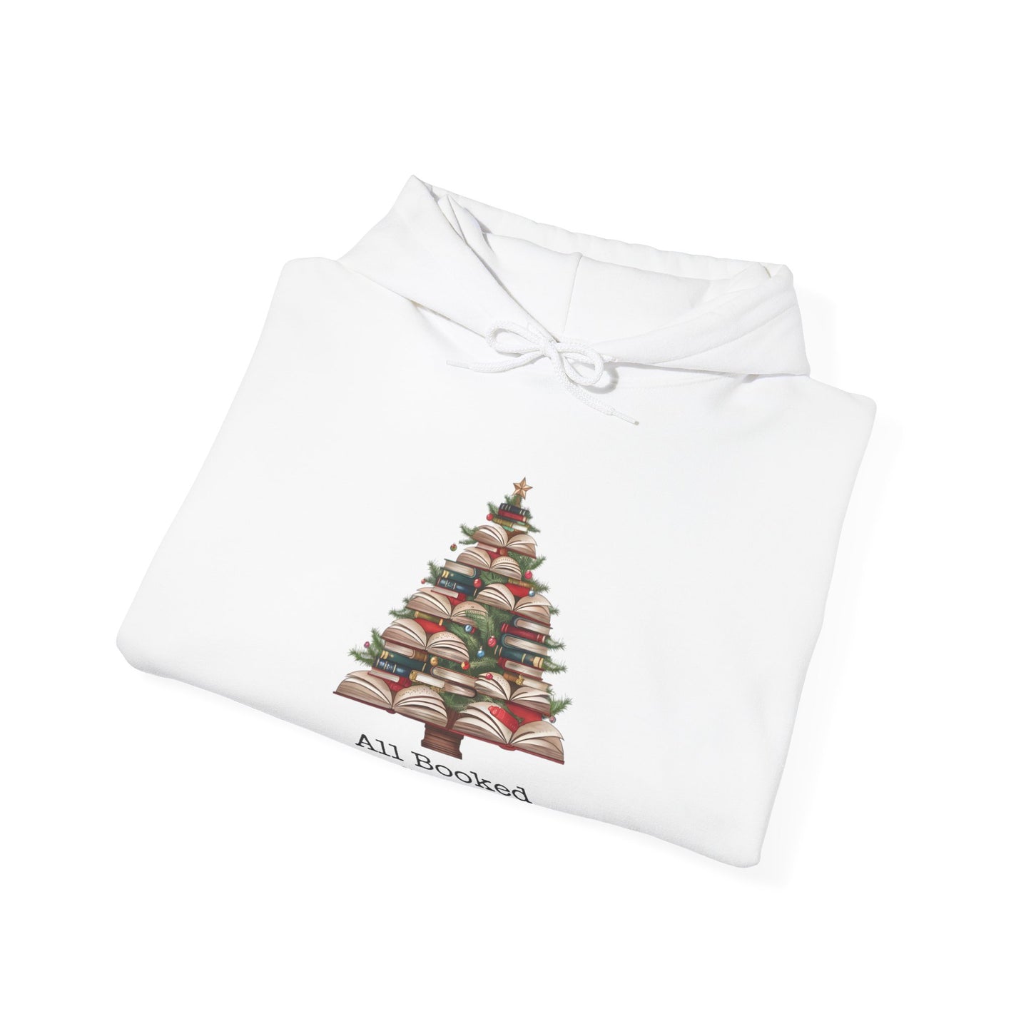 All Booked for Christmas Unisex Heavy Blend™ Hooded Sweatshirt - sizes S - 3X