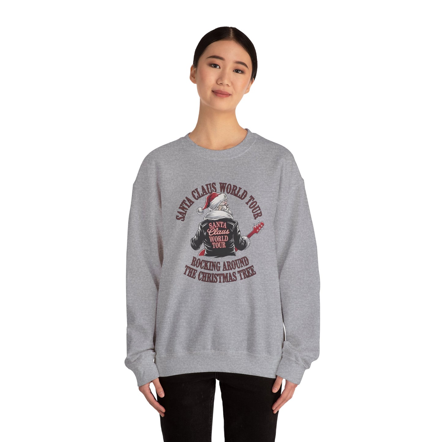 Santa Claus World Tour Unisex Heavy Blend™ Crewneck Sweatshirt - sizes S-3X