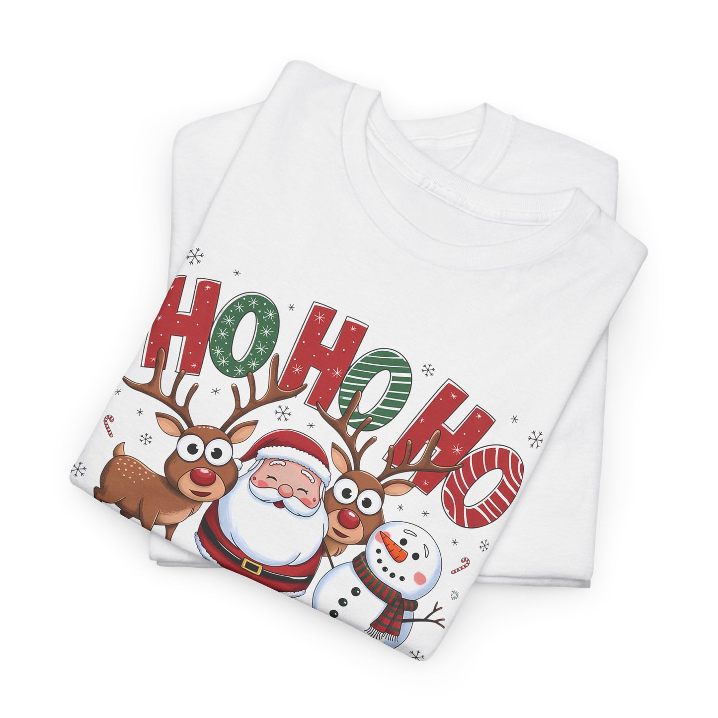 HoHoHo Unisex Heavy Cotton Tee - sizes S - 5X
