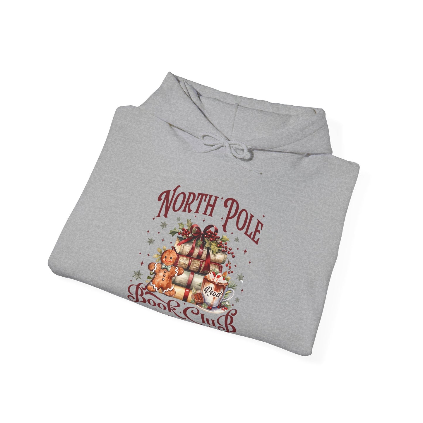 North Pole Book Club Unisex Heavy Blend™ Hooded Sweatshirt - sizes S - 5X
