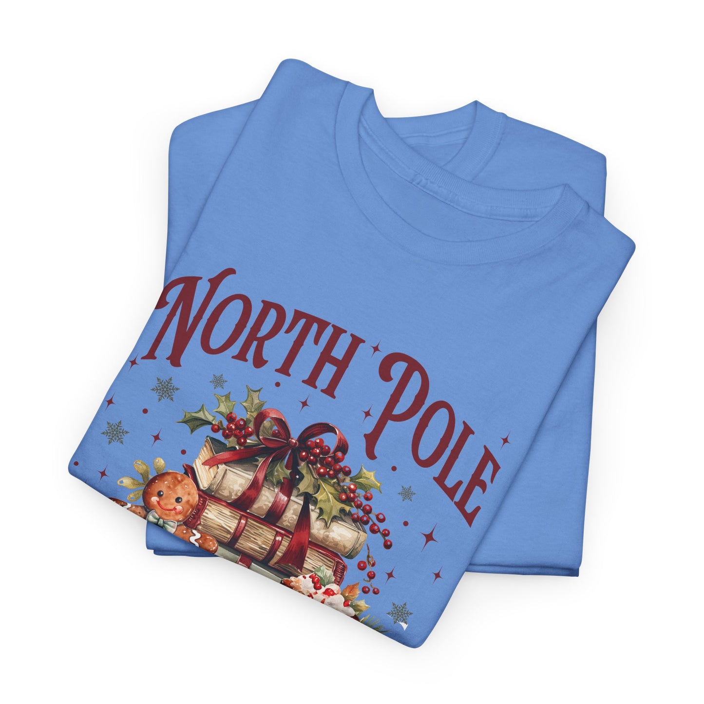 North Pole Book Club Unisex Heavy Cotton Tee - sizes S - 3X