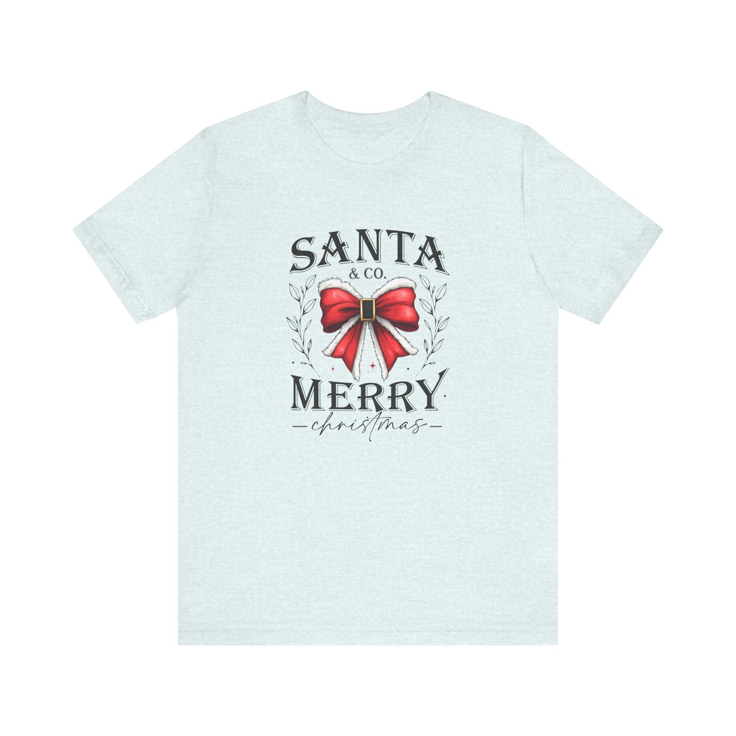 Santa and Co Merry Christmas Unisex Jersey Short Sleeve Tee - sizes S - 3X