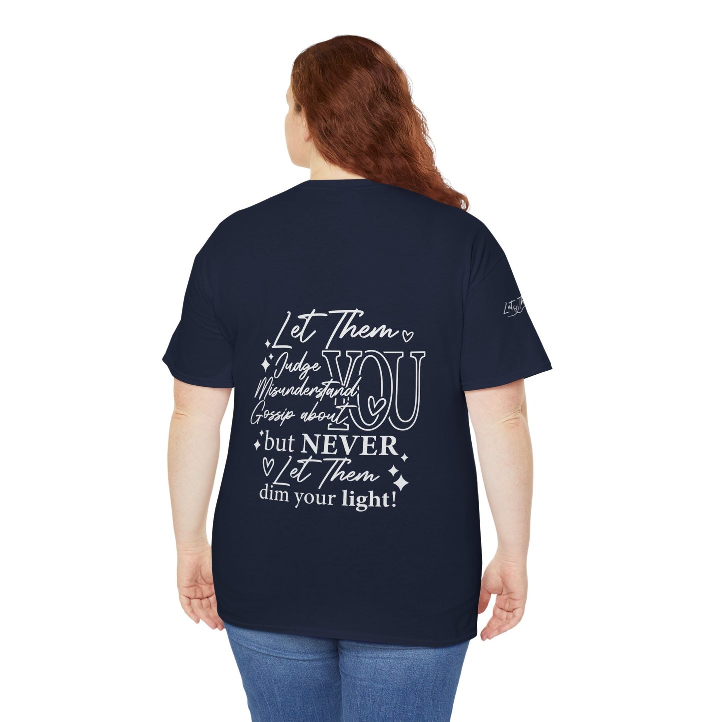 Let Them Unisex Heavy Cotton Tee
