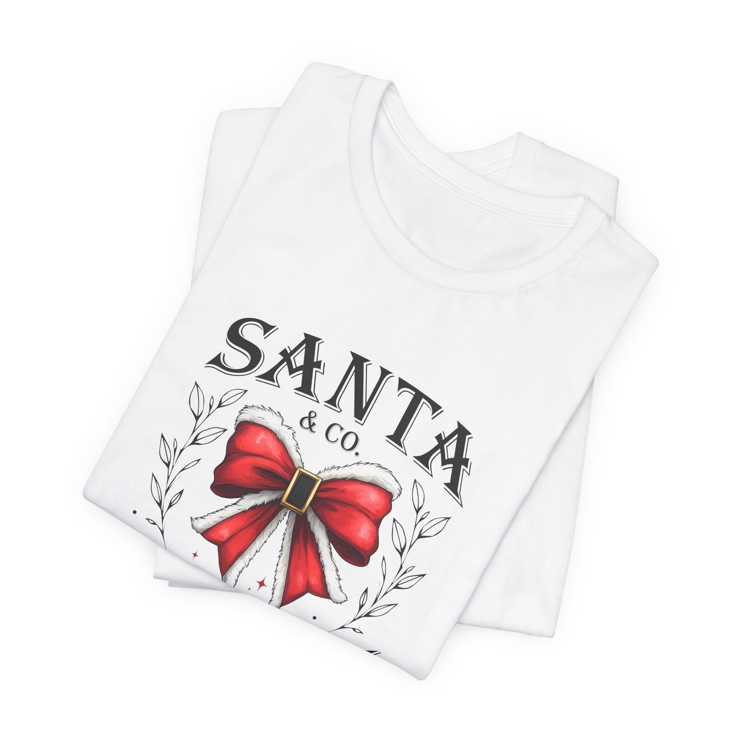 Santa and Co Merry Christmas Unisex Jersey Short Sleeve Tee - sizes S - 5X