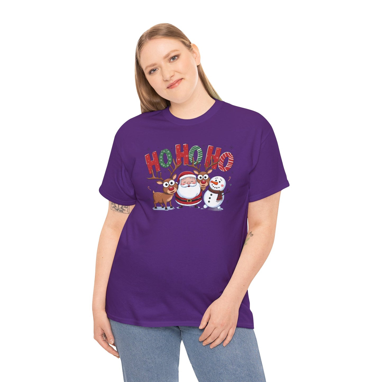 HoHoHo Unisex Heavy Cotton Tee - sizes S - 5X