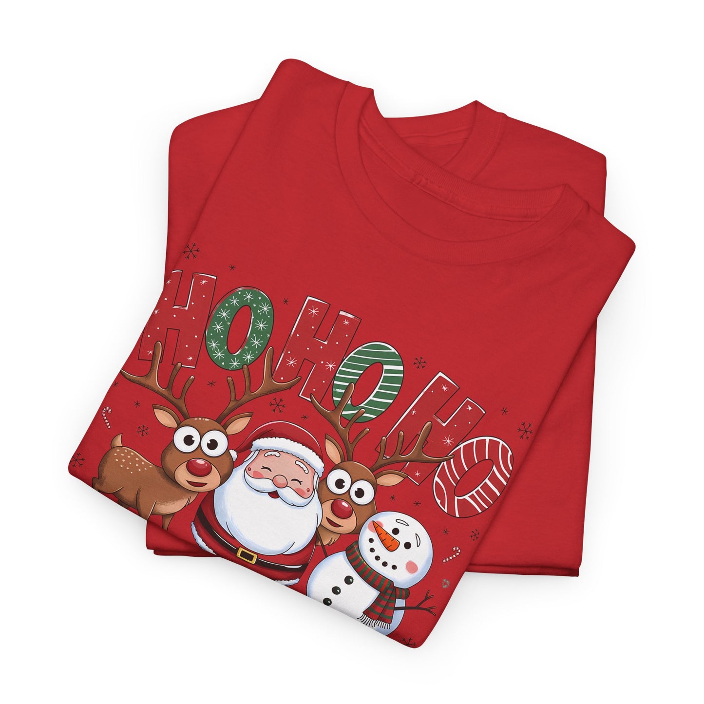 HoHoHo Unisex Heavy Cotton Tee - sizes S - 5X